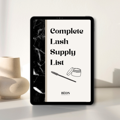 Complete Lash Supply List
